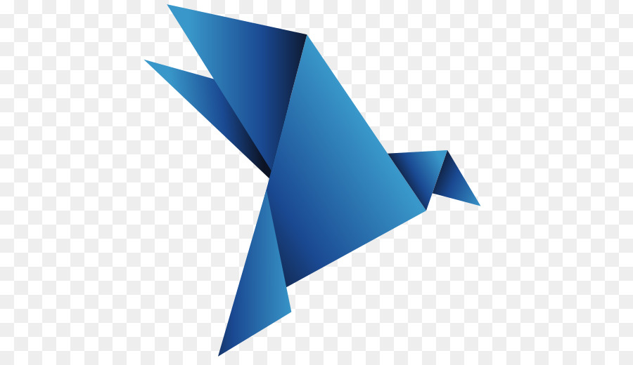 Origami Azul，Papel PNG