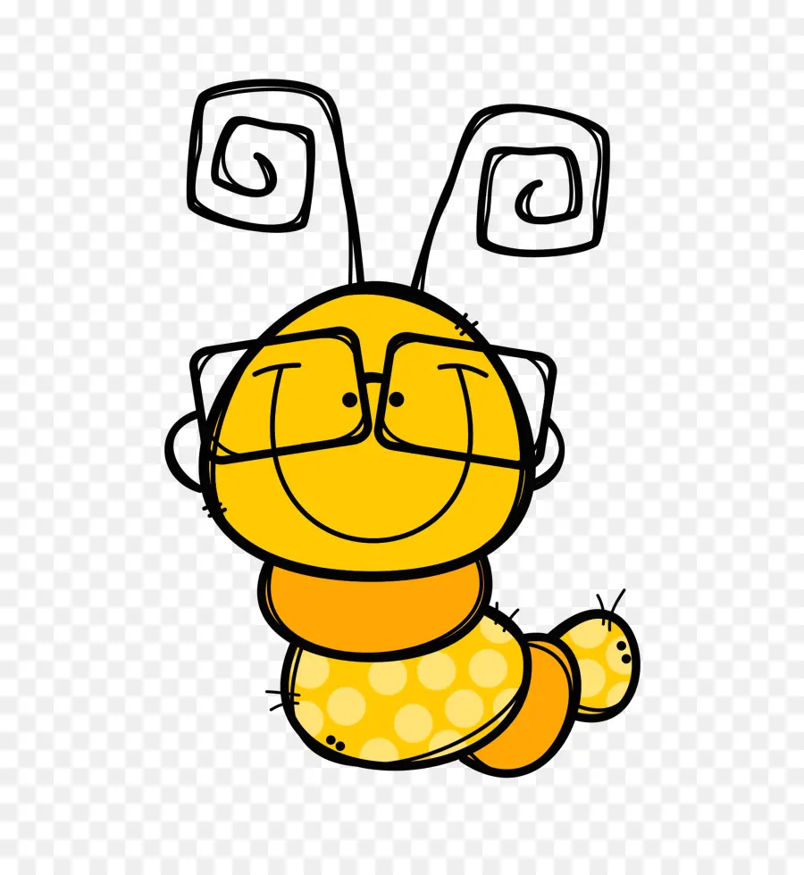 Oruga De Dibujos Animados，Lindo PNG