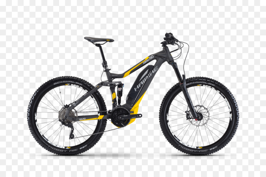 Haibike，Haibike Xduro Casi 60 Emtb Suspensión Total Gris Blanco PNG