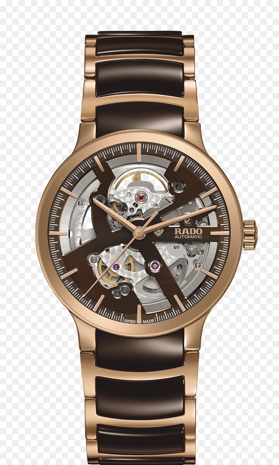 Rado，Rado Centrix Automático De A Corazón Abierto PNG