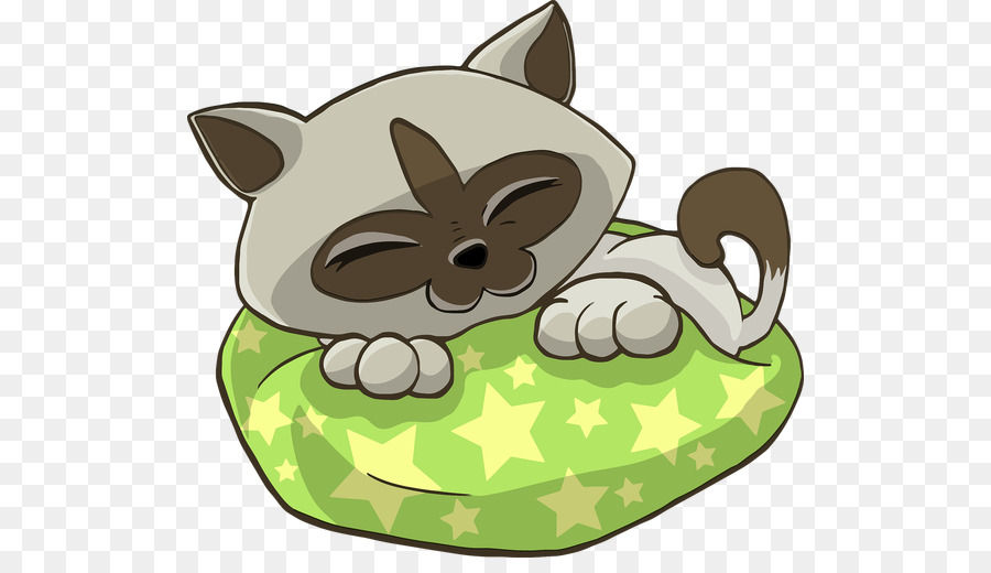 Gato Durmiendo，Almohada PNG