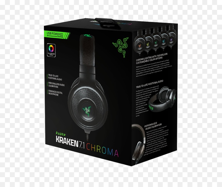 Razer Kraken 71 Croma，Auricular PNG