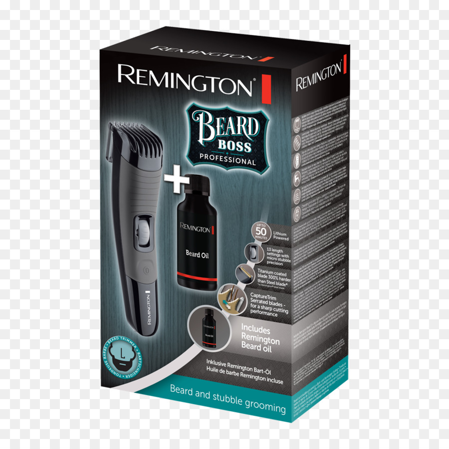 Broche Del Pelo，Remington Beard Boss Pro Mb4130 PNG