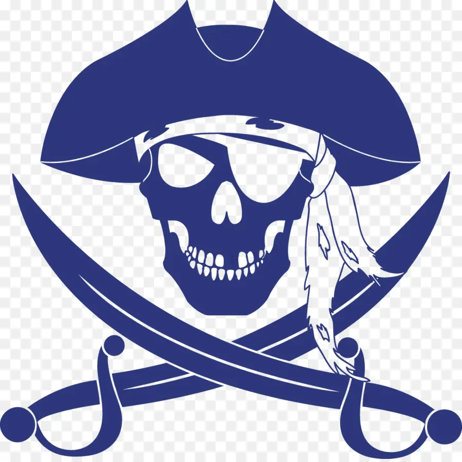 Calavera Pirata，Sombrero PNG