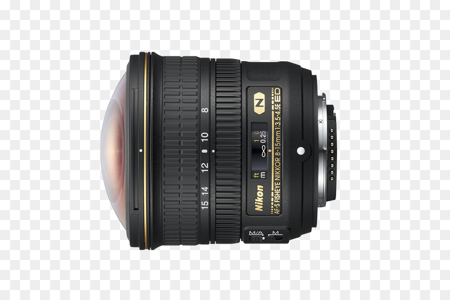 Nikon 815mm F3545e Ed Afs Ojo De Pez Lente Nikkor，Nikon Afs Dx Nikkor 35mm F18g PNG