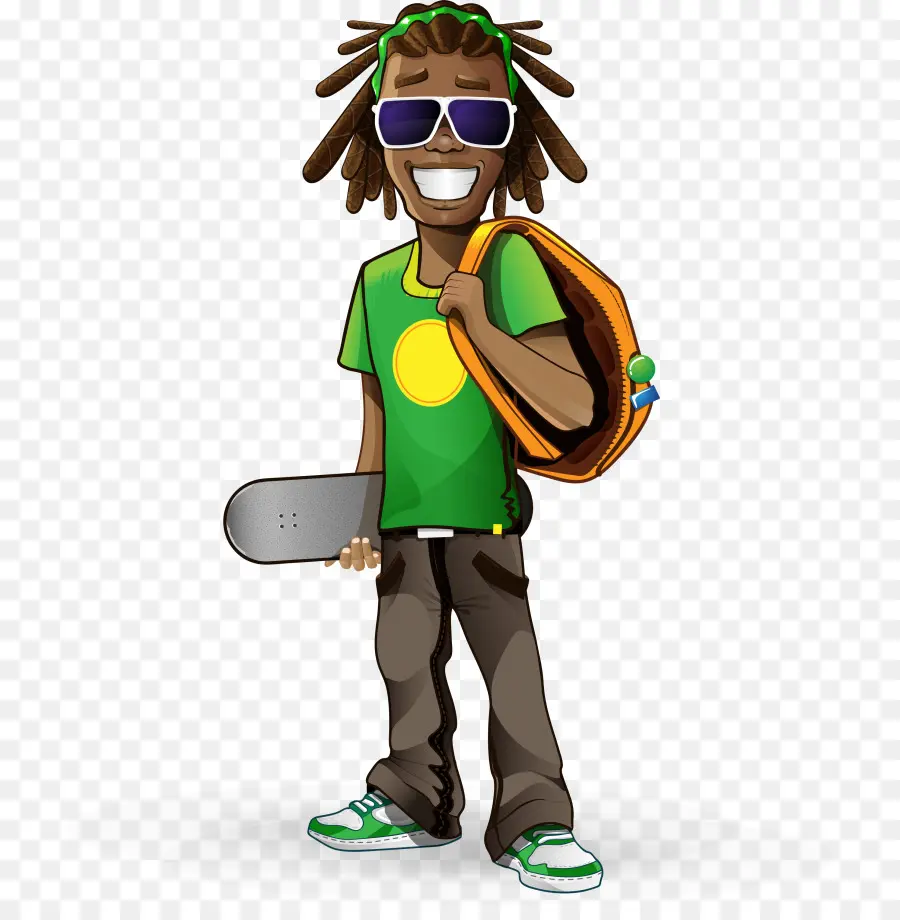 Rastafari，Dibujos Animados PNG