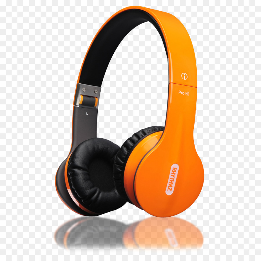 Auriculares Naranjas，Música PNG