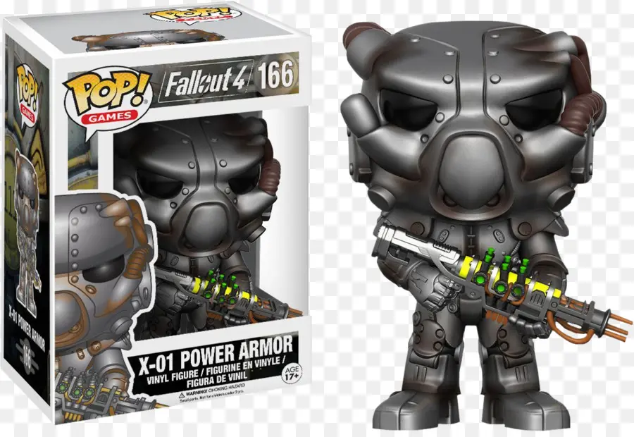 Fallout 4，Funko Pop De Los Juegos De Fallout 4 X01 Armadura De Poder De Juguete PNG