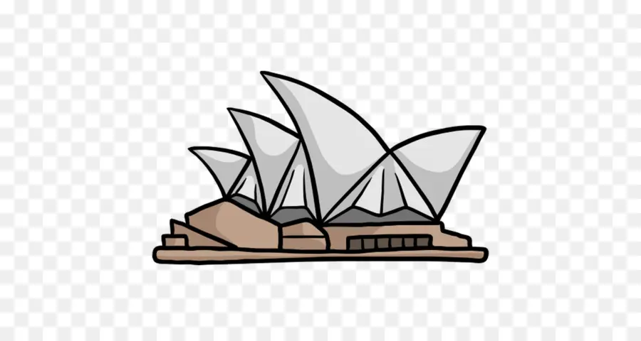 Sydney Opera House，Dibujo PNG