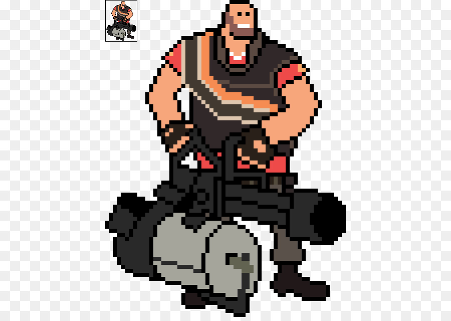 Team Fortress 2，Arte De Pixel PNG