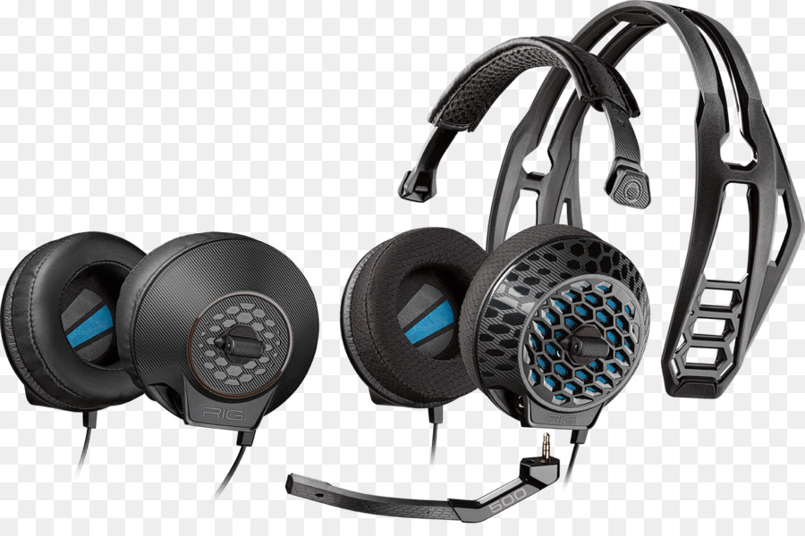 Plantronics Rig 500e，Auriculares PNG