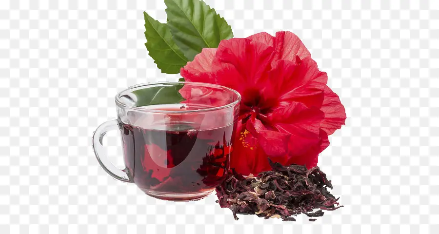 Té De Hibisco，Té PNG