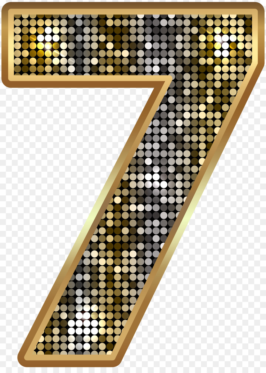 Numero 7，Oro PNG