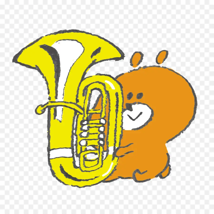 Tuba，Melófono PNG