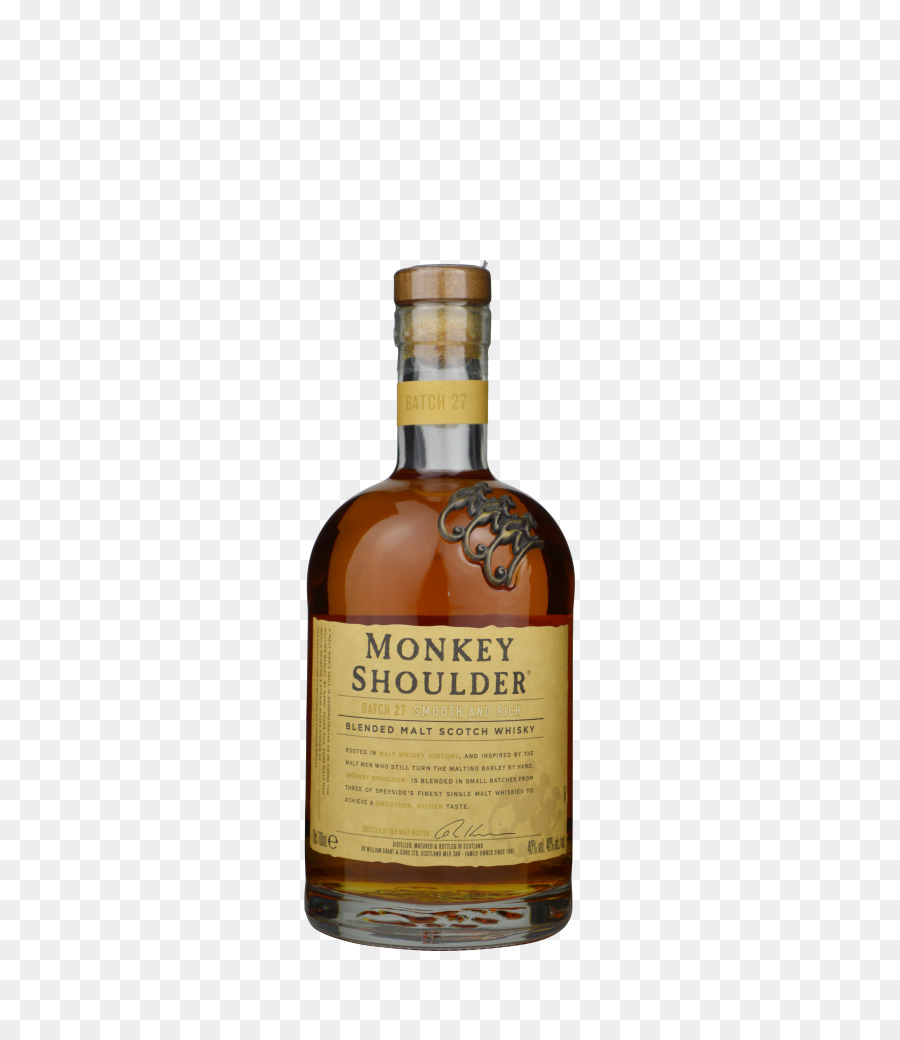 Botella De Whisky，Hombro De Mono PNG