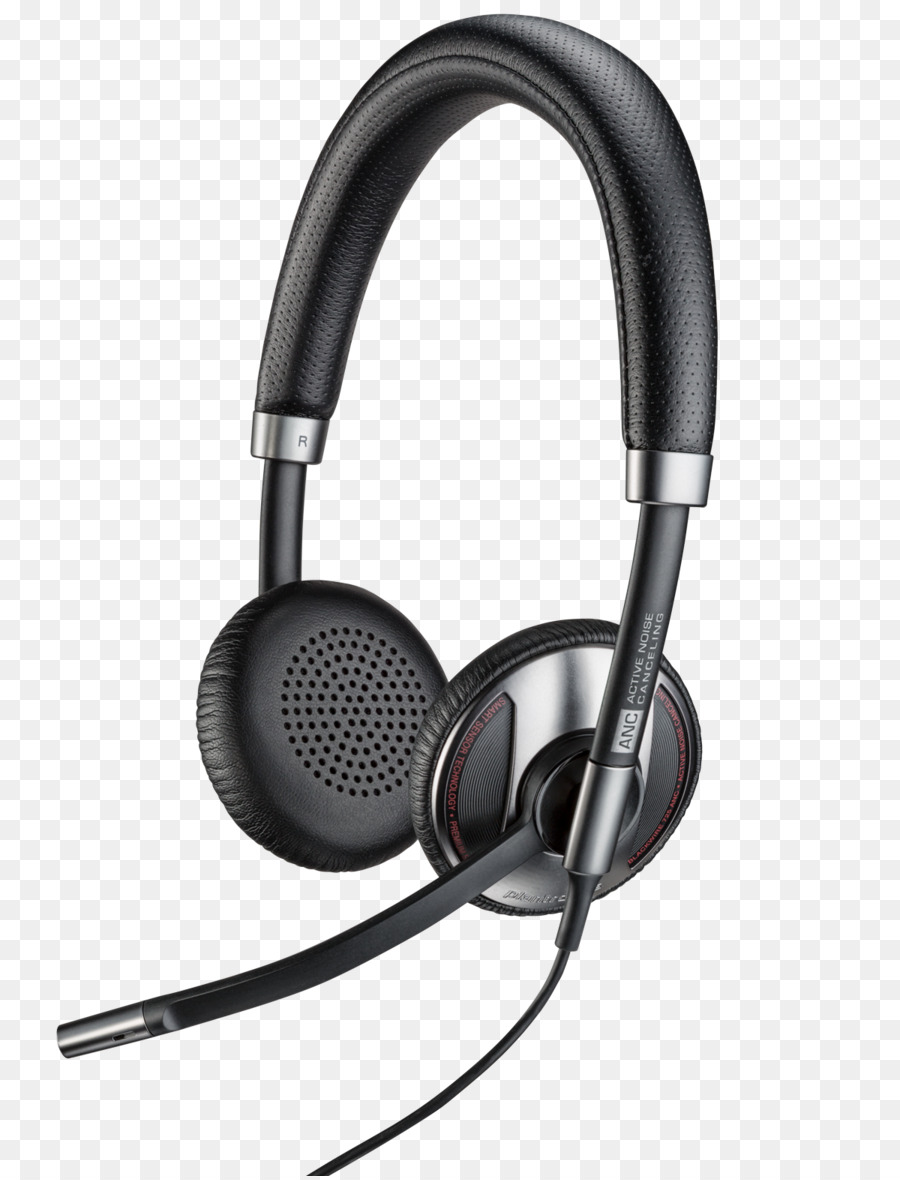 Auriculares Negros，Micrófono PNG