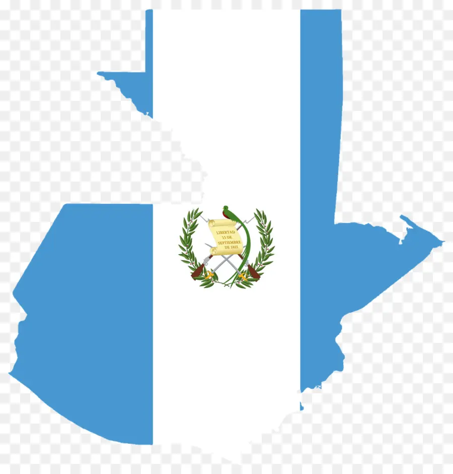 Guatemala，La Bandera De Guatemala PNG