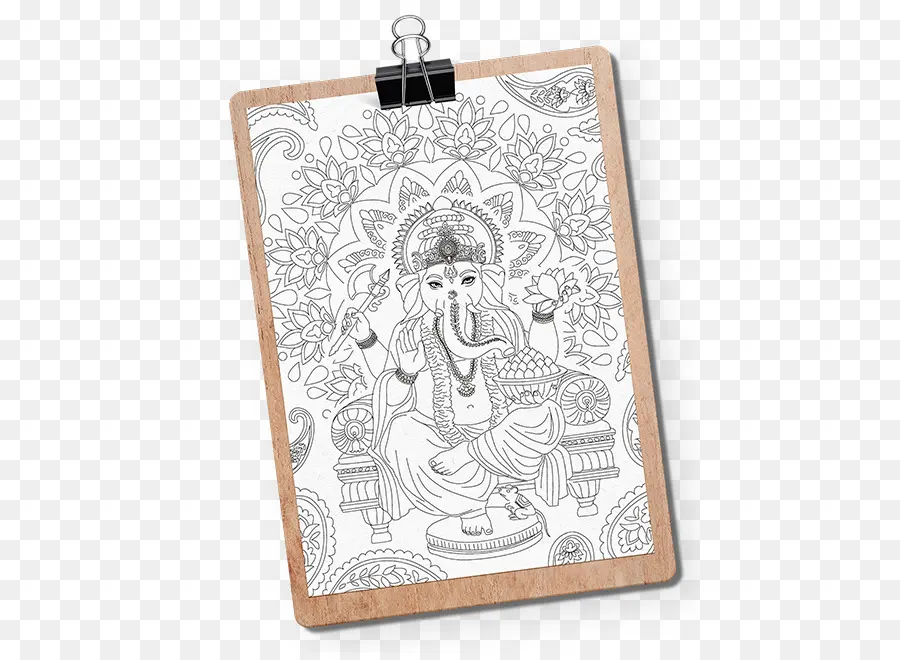 Dibujo De Ganesha，Ganesha PNG