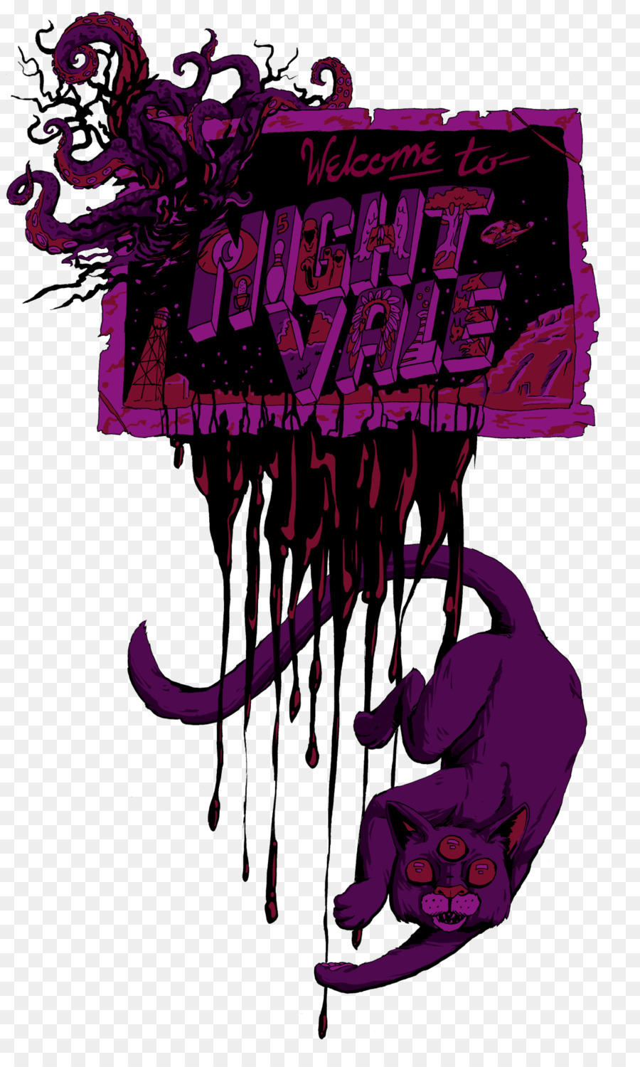 Camiseta，Bienvenido A Night Vale PNG