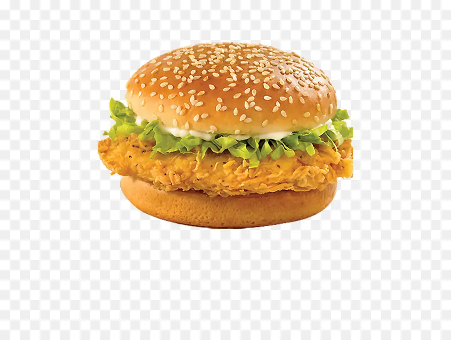 Hamburguesa，Pollo Frito PNG