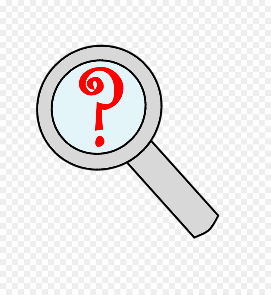 Signo De Interrogación，Lupa PNG