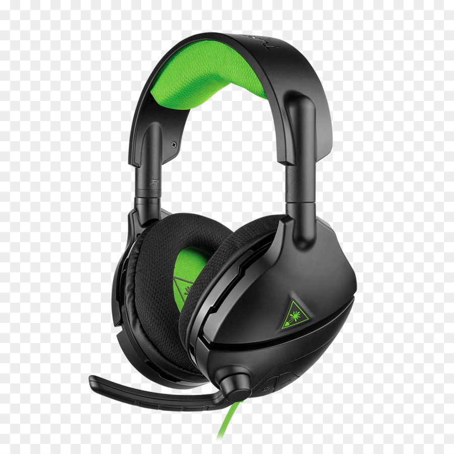 Auriculares Negros Y Verdes，Audio PNG