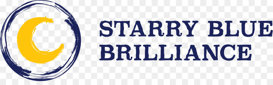 Logotipo De Brillo Azul Estrellado，Herrada PNG