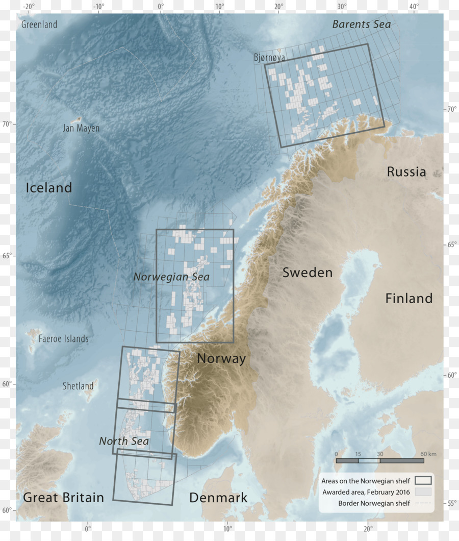 Plataforma Continental Noruega，Idioma Noruego PNG