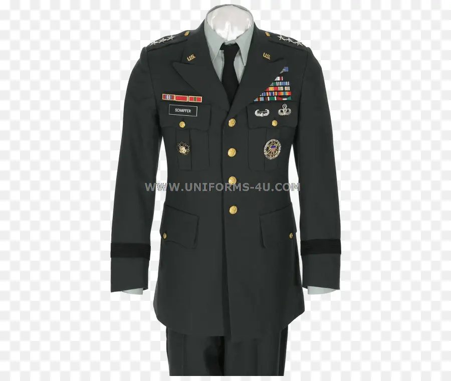 Ejército Uniforme De Servicio，Oficial Del Ejército PNG