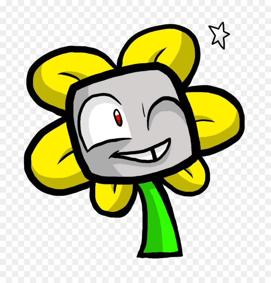 Sonriente，Flor PNG