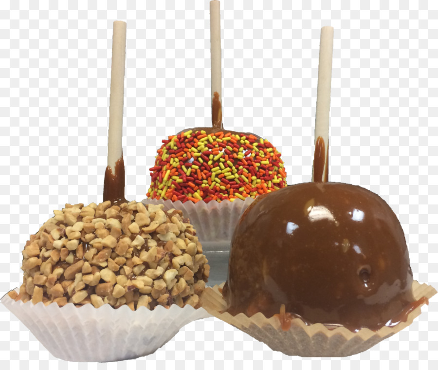 Bolas De Chocolate，Manzana De Caramelo PNG