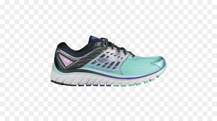 Zapatilla Para Correr Gris Y Azul，Zapatilla De Deporte PNG