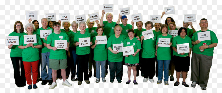 Grupo De Personas，Camisas Verdes PNG