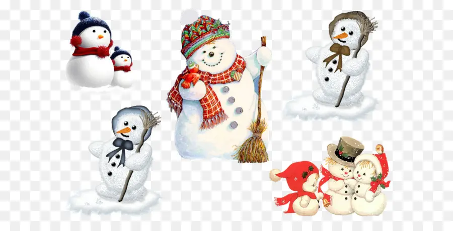 Muñeco De Nieve，Día De Navidad PNG