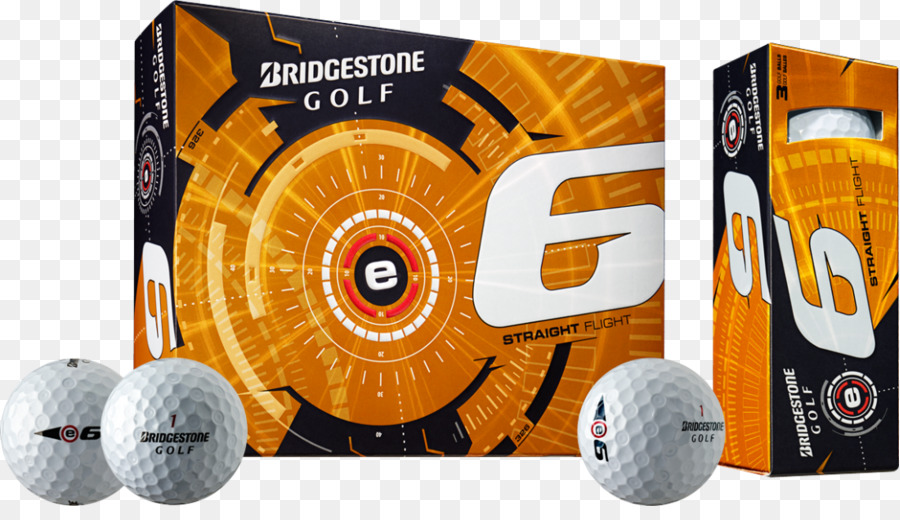 Bridgestone E6 Suave，Pelotas De Golf PNG