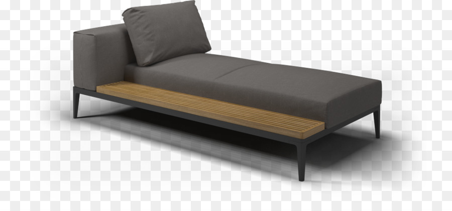 Chaise Lounge Gris，Almohadón PNG