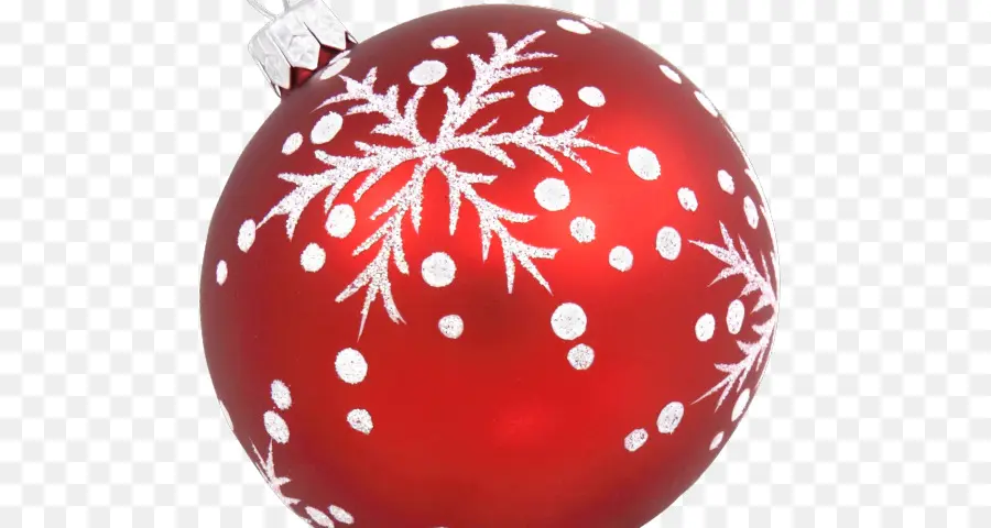 Adorno Navideño Rojo，Navidad PNG