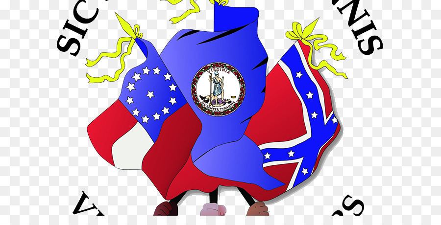 Virginia，Los Estados Confederados De América PNG