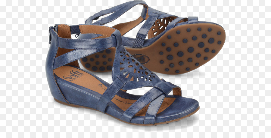 Sandalias Azules，Zapatos PNG