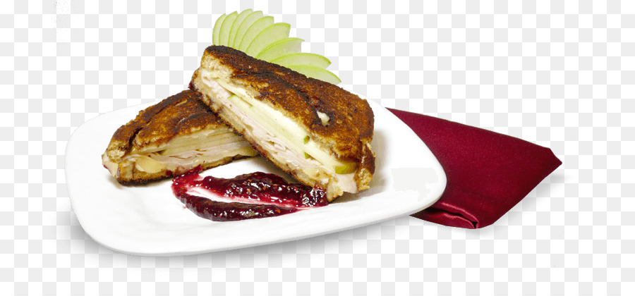 Sándwich De Monte Cristo，Receta PNG