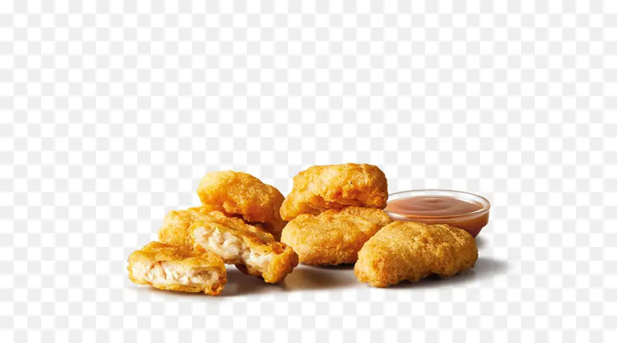 Nuggets De Pollo，Frito PNG