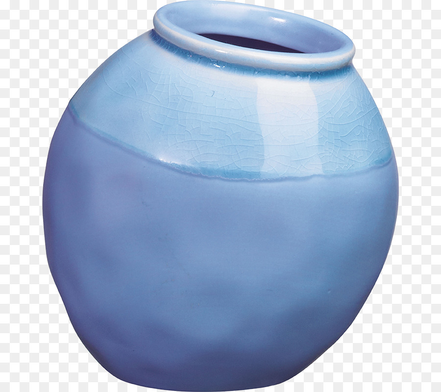 Florero，Azul PNG