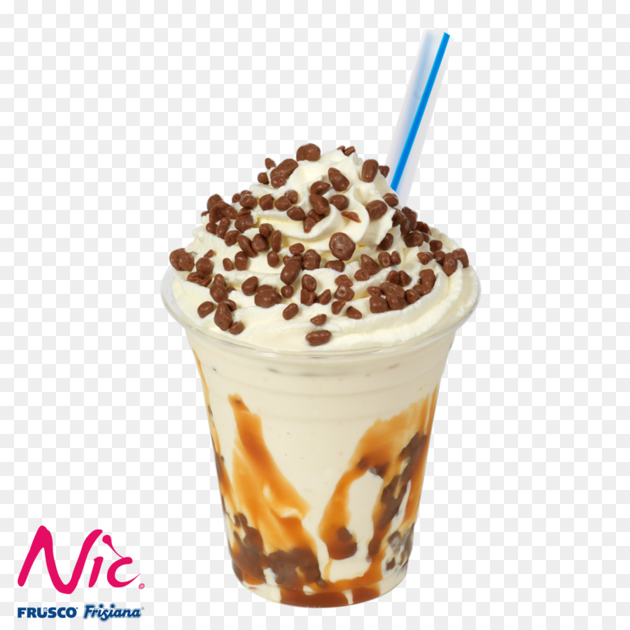 Helado Con Frutas Y Nueces，Batido PNG