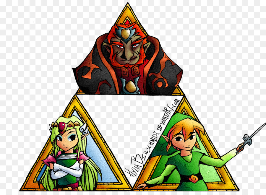 Triforce，Coraje PNG