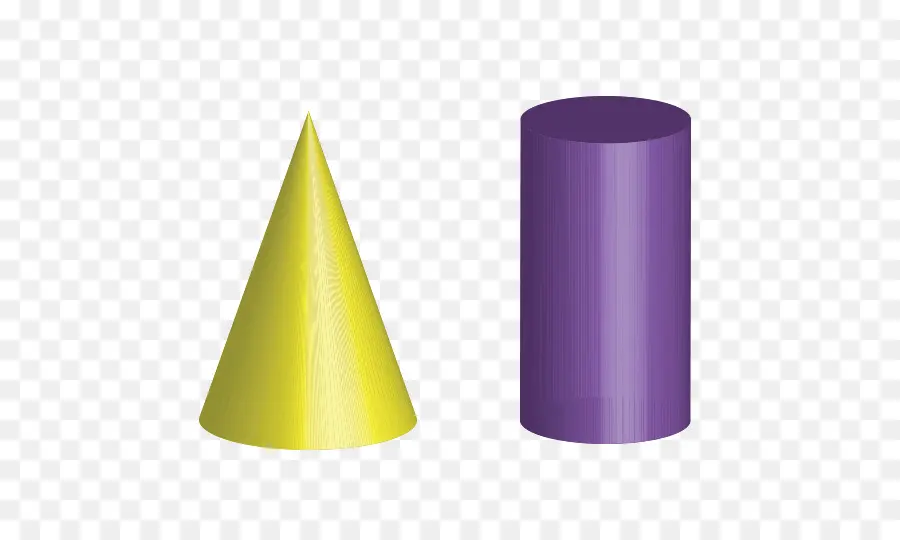 Cono Y Cilindro，Geometría PNG