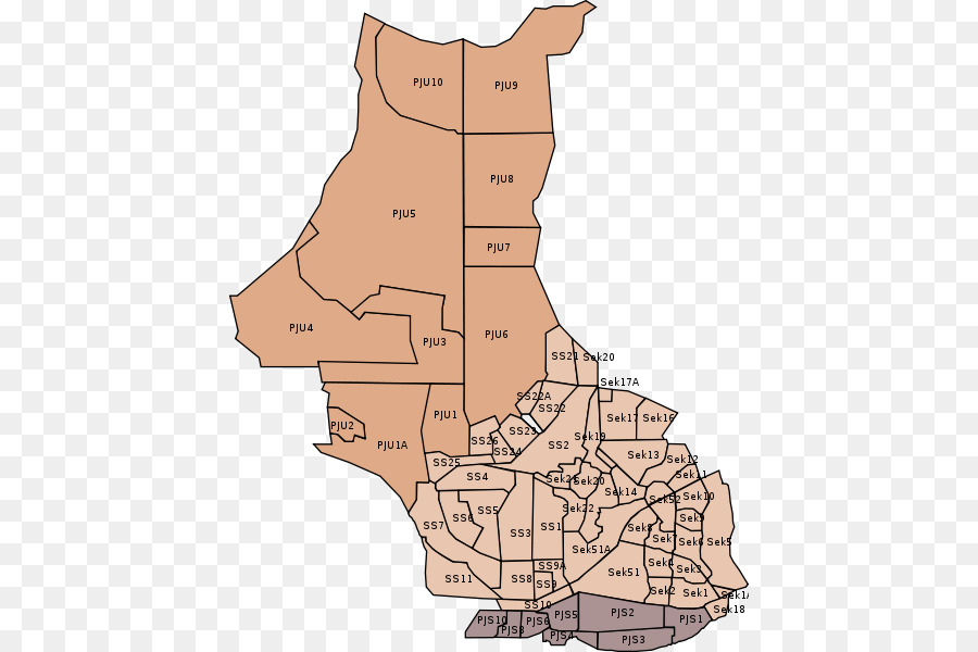 Kelana Jaya，Mapa PNG