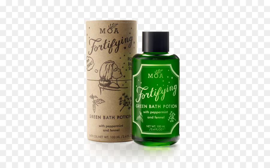 Moa Fortificar Baño En Verde Poción，Cosméticos PNG