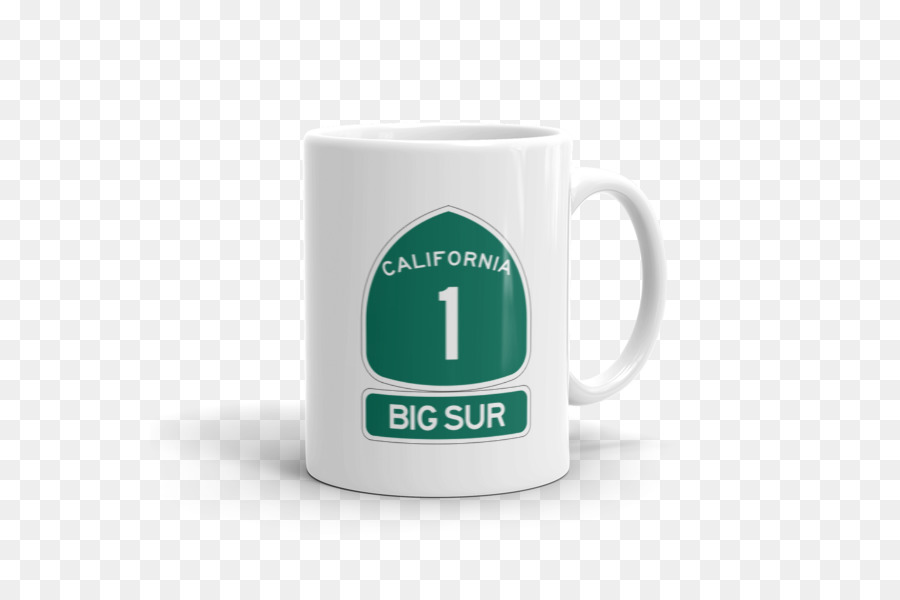 Ruta Del Estado De California 1，Taza PNG