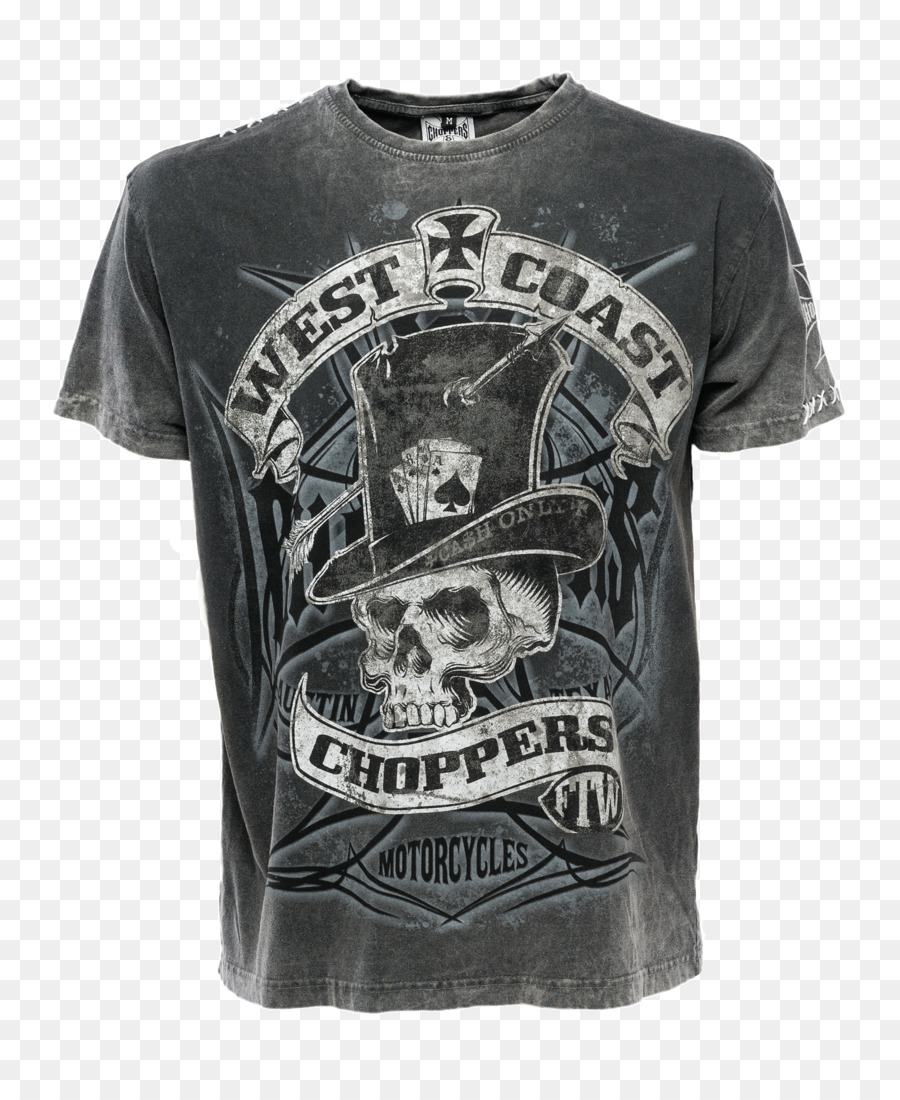 Camiseta，Choppers De La Costa Oeste PNG