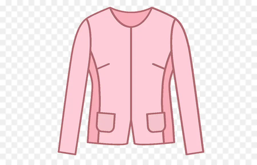 Chaqueta Rosa，Moda PNG